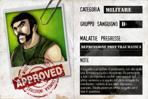 Scheda "White Room": Il militare